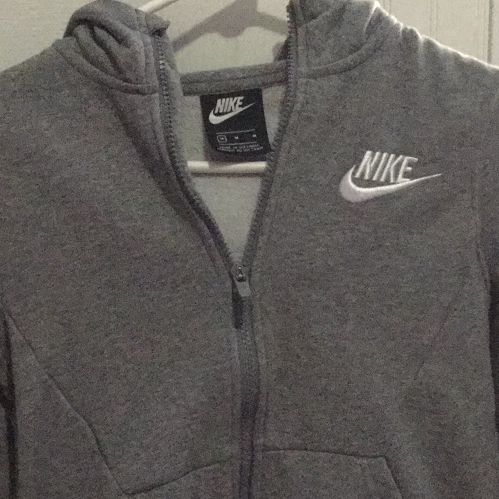 Nike full zip jacket with hood